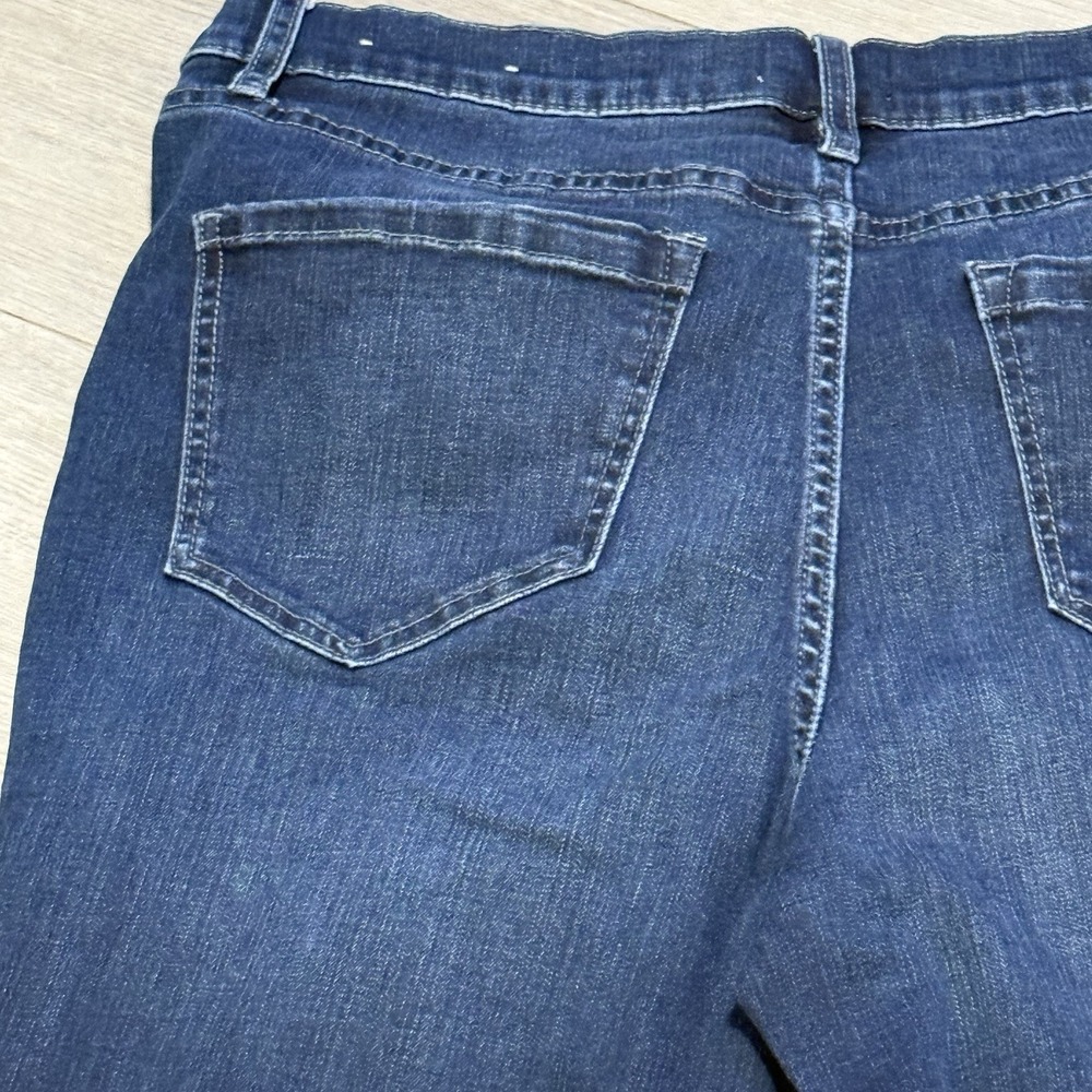 Nicole Miller Soho High Rise Ankle Slim Jeans Size 12 - Picture 9 of 10
